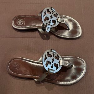 Tory Burch Miller flip-flop women spark GOLD